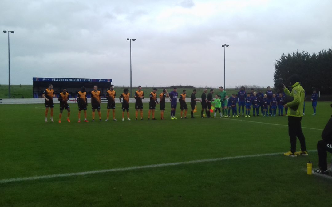 Maldon & Tiptree 3 Cray Wanderers 0 – FA Trophy 1st Qualifying Round, 26/10/19 Match Report