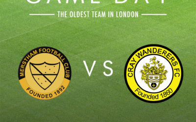 Merstham vs Cray Wanderers – Tuesday 15th October, 7.45pm – Match Preview & Directions