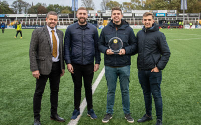 Gary Hillman’s 25 year Anniversary Presentation at Worthing match