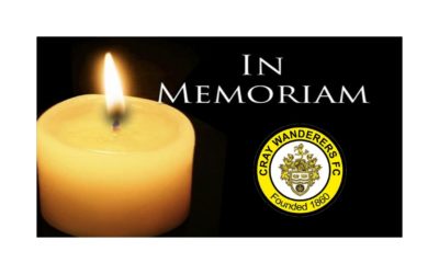 Cray Wanderers FC – In Memoriam: Dave Jackson