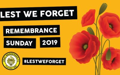 Remembrance Sunday – Lest We Forget