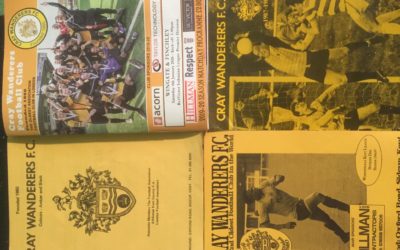 Four Decades of watching Cray Wanderers – By Cray Wanderers supporter and Kent Sports News reporter Colin Head