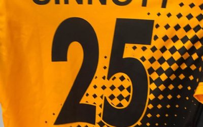Cray Wanderers – Donation of club shirt in memory of Jordan Sinnott