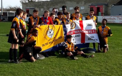 Congratulations –  Cray Wanderers U13s – Kent County Cup Winners 2020