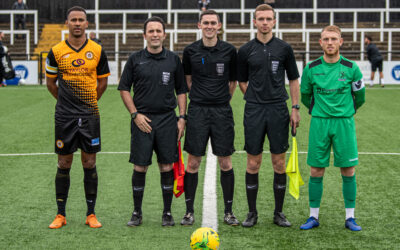 Cray Wanderers 2019-20 – That was the season that wasn’t – Pictorial Review – League Match 10 – Cray Wanderers vs. Enfield Town