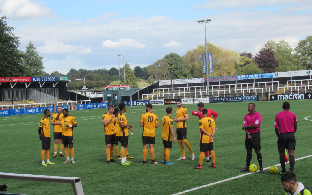 Pre-Season Friendly – 5/9/20 – Cray Wanderers 3 Bromley 4