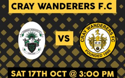 Haringey Borough 1 Cray Wanderers 3 – Pitching In Isthmian Premier, 17/10/20 – Match Report