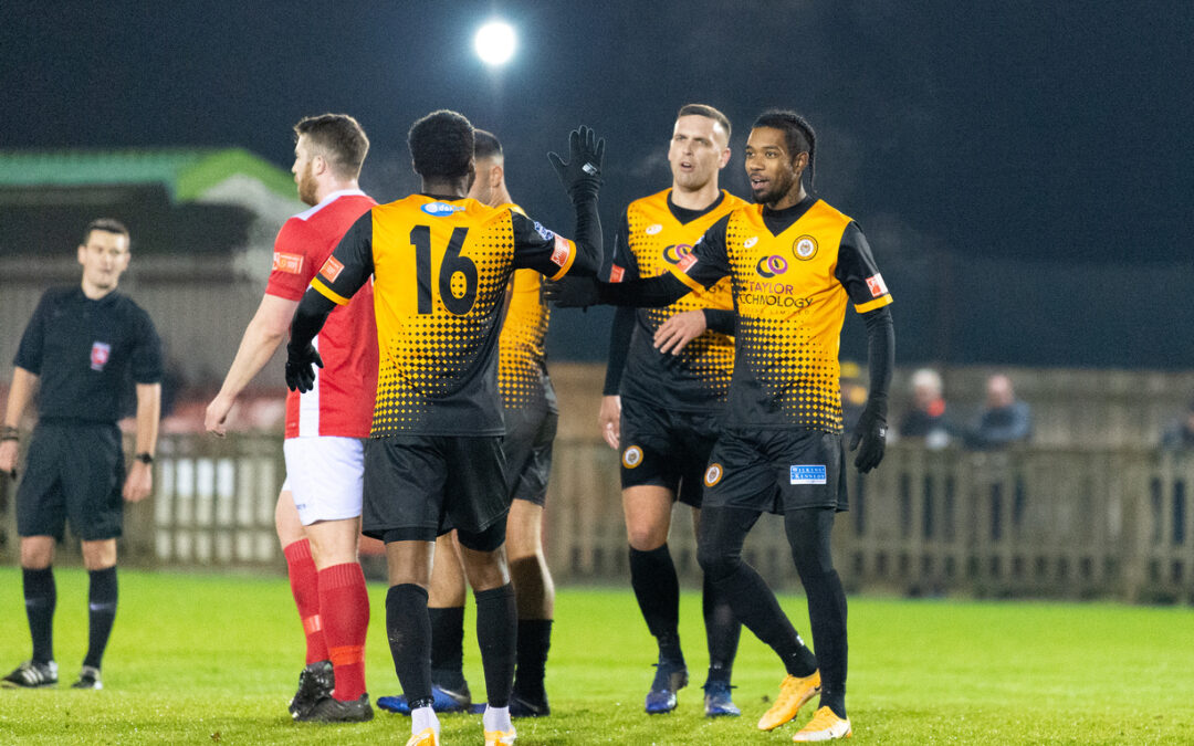 Uxbridge 1 Cray Wanderers 3 – FA Trophy 1st Round – 8/12/20 – Match Report