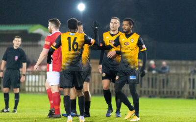 Uxbridge 1 Cray Wanderers 3 – FA Trophy 1st Round – 8/12/20 – Match Report