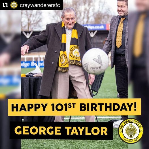 Happy 101st Birthday to George Taylor (20/1/21)