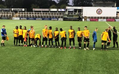 Cray Wanderers 6 Fisher 1 – FA Youth Cup Preliminary Round, 1/9/21 – Match Report (with thanks to Colin Head)