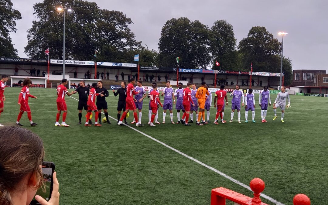 Carshalton Athletic 1 Cray Wanderers 3 – Isthmian Premier, 2/10/21 – Match Report