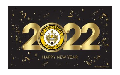 A Very Happy New Year and A Prosperous 2022 from Cray Wanderers