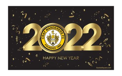 A Very Happy New Year and A Prosperous 2022 from Cray Wanderers