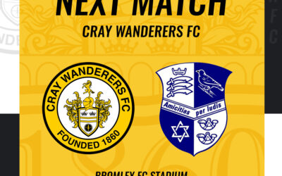 Cray Wanderers vs Wingate & Finchley, Isthmian Premier, Saturday 19th November, 3 pm – Match Preview