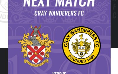 Hornchurch vs Cray Wanderers – Isthmian Premier – Tuesday 9th April, 7.45 pm – Match Preview & Directions