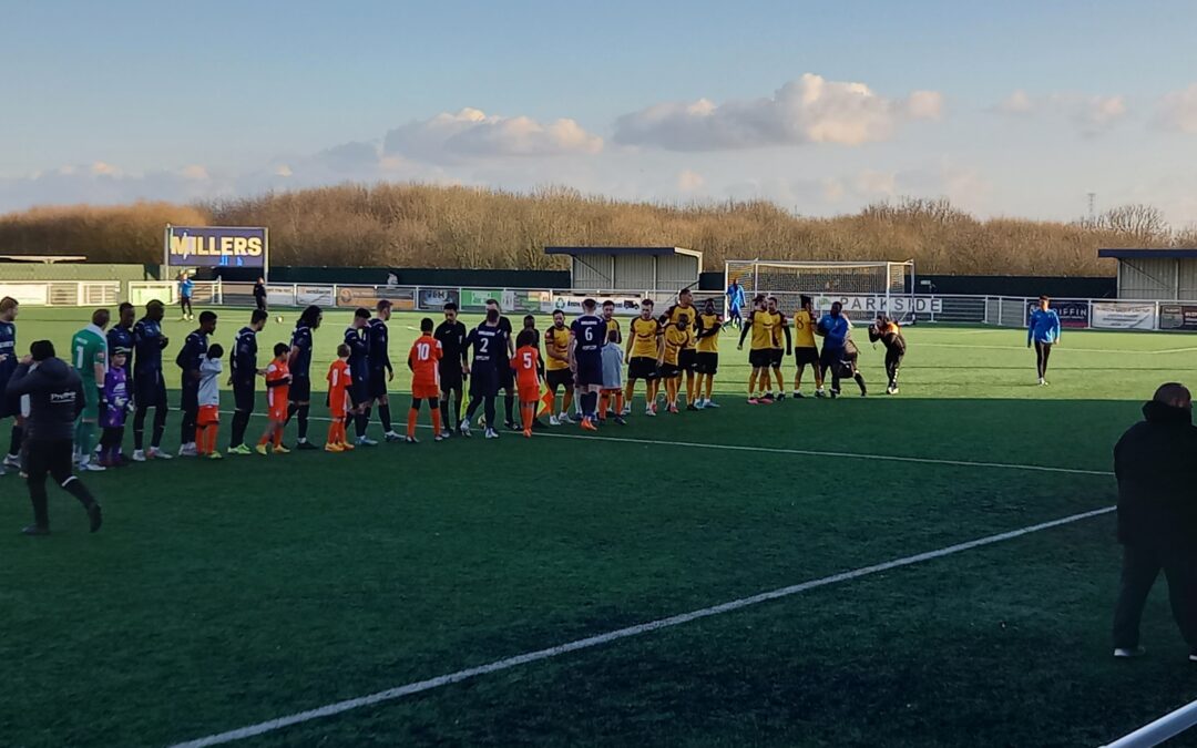Aveley 0 Cray Wanderers 1 – Isthmian Premier, Saturday 21st January – Match Report