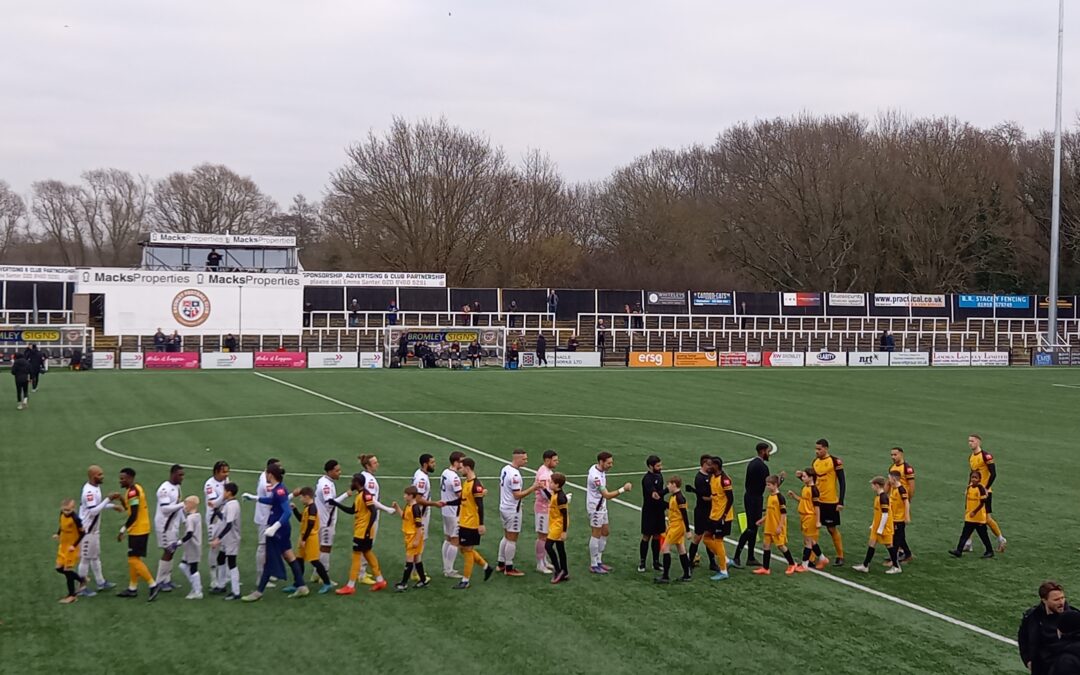 Cray Wanderers 2 Lewes 2 – Isthmian Premier, Saturday 28th January – Match Report