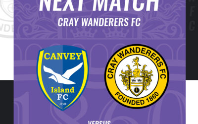 Canvey Island vs Cray Wanderers – Isthmian Premier, Saturday 7th January, 2023 – 3 pm – Match Preview & Directions