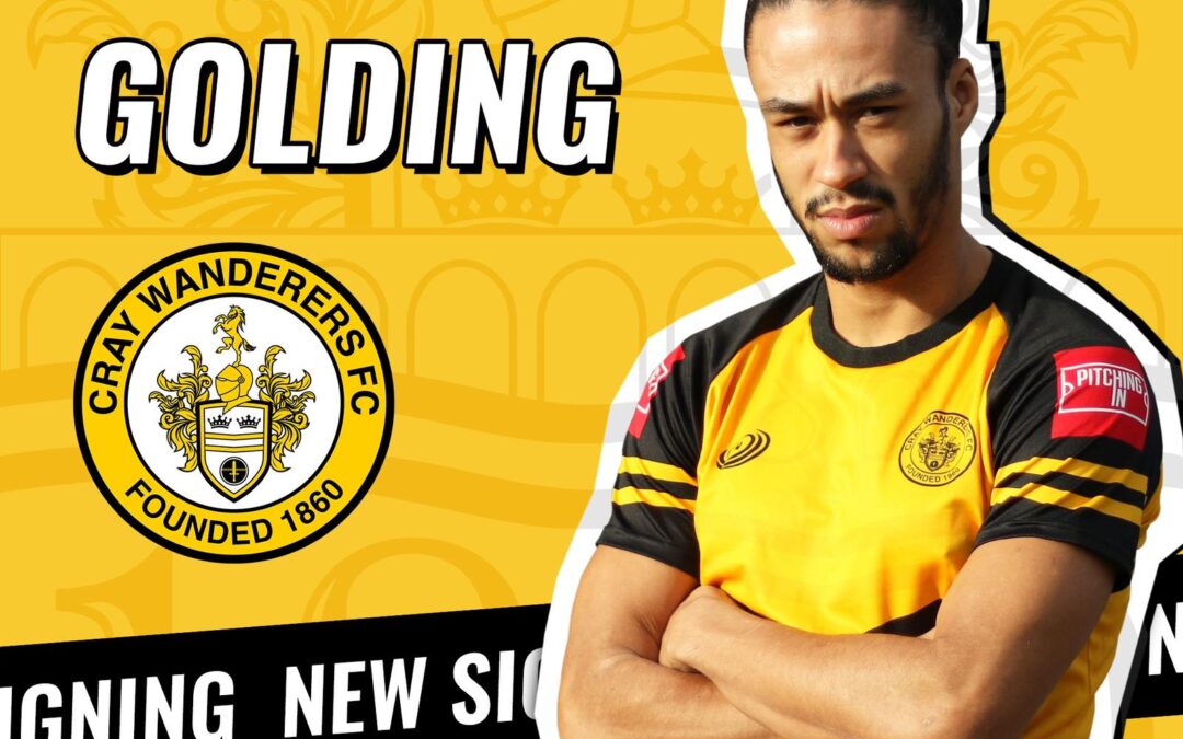 Cray Wanderers Squad Update – New signing, Dajon Golding