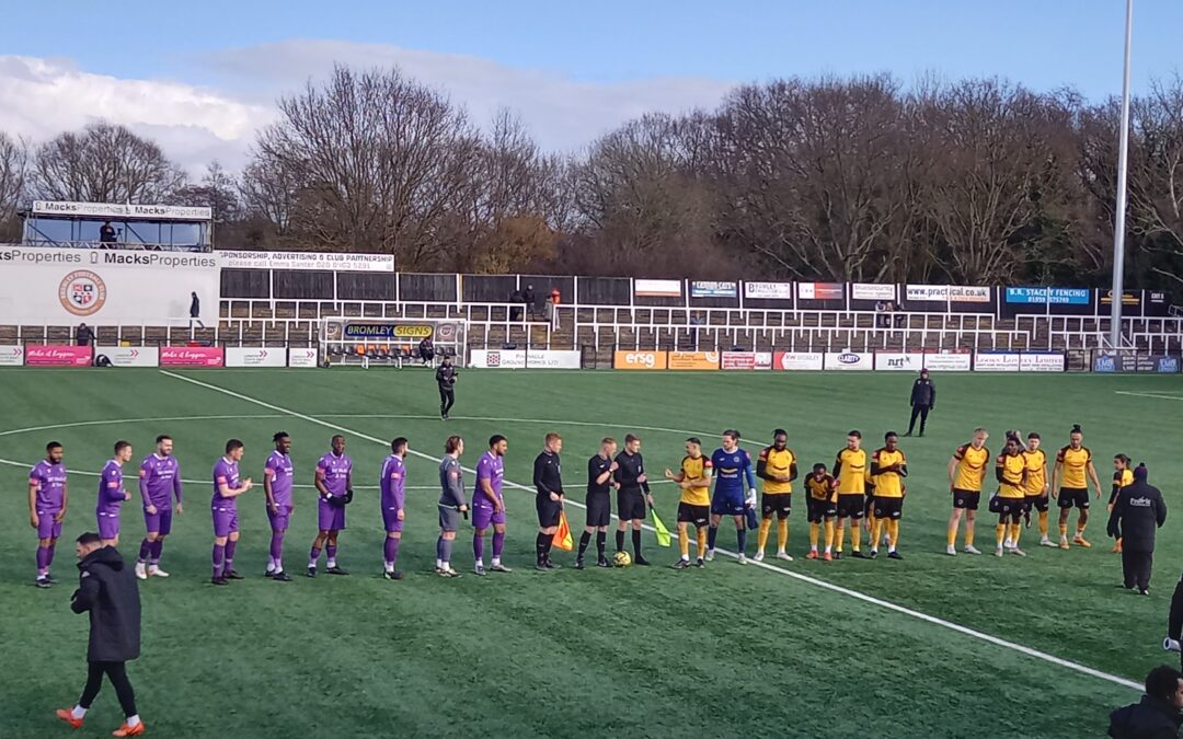 Cray Wanderers 0 Hornchurch 2 – Isthmian Premier, Saturday 25th February – Match Report