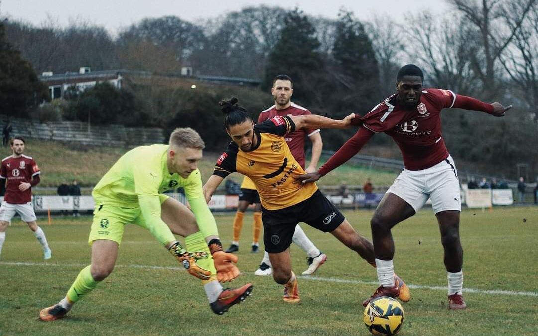 Hastings United 1 Cray Wanderers 0 – Isthmian Premier, Saturday 18th February – Match Report