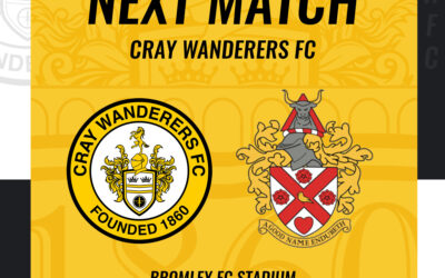 Cray Wanderers vs Hornchurch – Isthmian Premier, Saturday 25th February, 3 pm – Match Preview