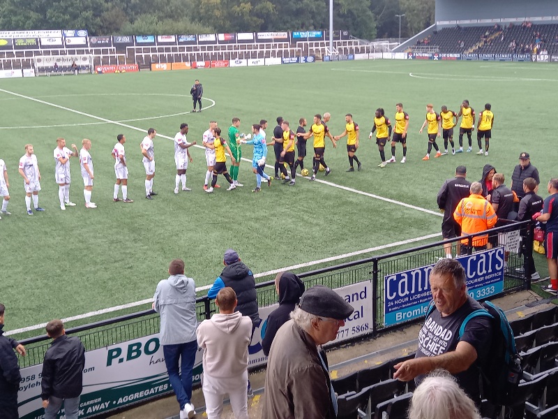Cray Wanderers 2 Ramsgate 2 – FA Cup 2nd Qualifying Round – Sunday 17th September – Match Report