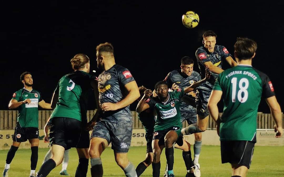 Phoenix Sports 2 Cray Wanderers 3 – Kent Senior Cup 1st Round – Tuesday 26th September – Match Report