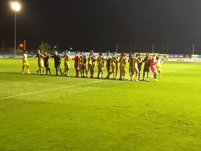 Concord Rangers 0 Cray Wanderers 3 – Isthmian Premier, Tuesday 3rd October – Match Report