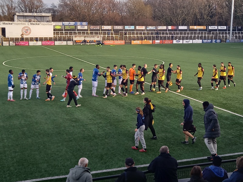 Cray Wanderers 1 Wingate & Finchley 0 – Isthmian Premier – Saturday 27th January – Match Report