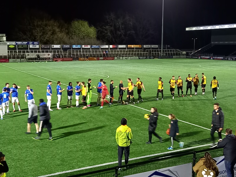 Cray Wanderers 2 Canvey Island 1 – Isthmian Premier – Wednesday 21st February – Match Report