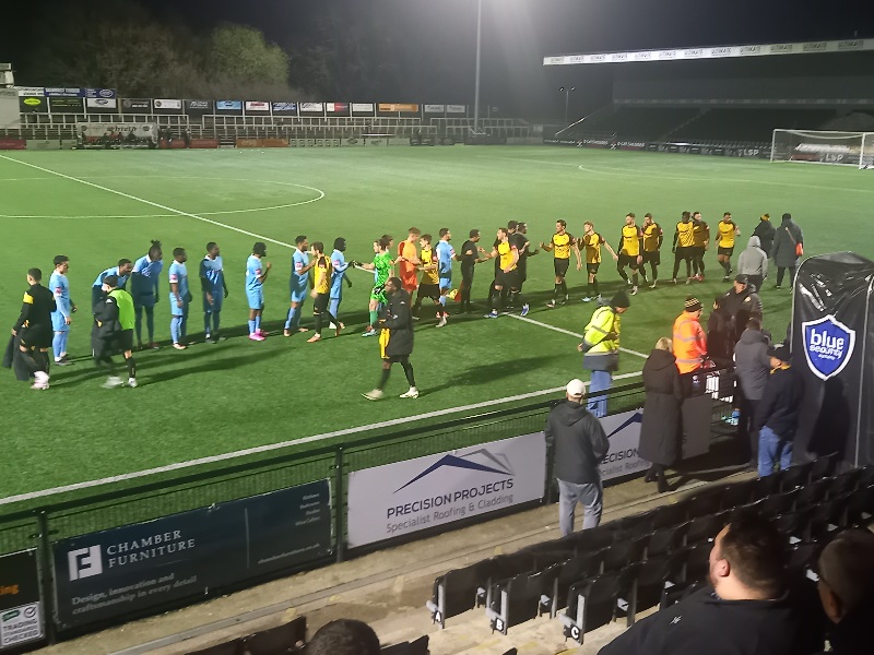 Cray Wanderers 1 Potters Bar Town 2 – Isthmian Premier – 13/3/24 – Match Report