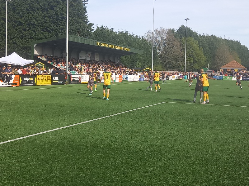 Horsham 2 Cray Wanderers 0 – Isthmian Premier – Saturday 13th April – Match Report