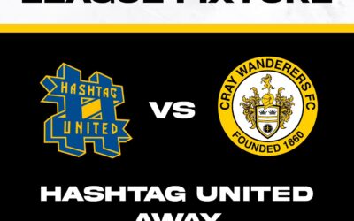 Hashtag United vs Cray Wanderers – Isthmian Premier, Saturday 10th August, 3 pm – Match Preview & Directions + The Pre-Match/New Season Thoughts of Neil Smith