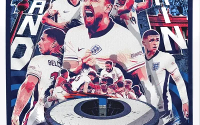 Good luck to England in the Euro 2024 Final this evening + live screening at Flamingo Park