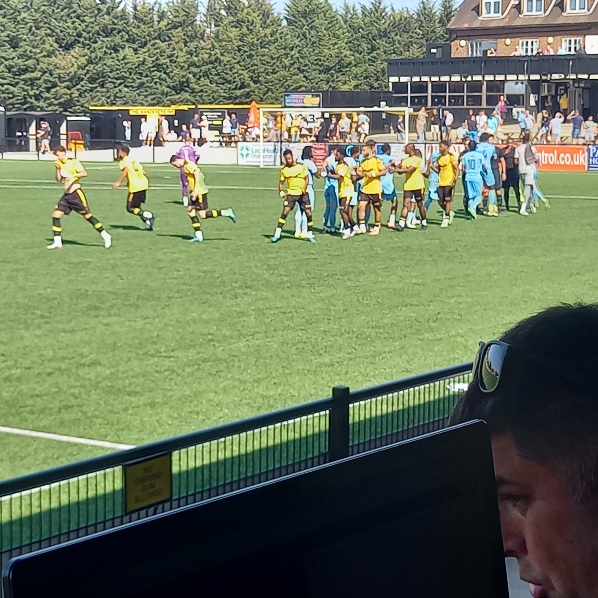 Cray Wanderers 1 Brentwood Town 5 – Isthmian Premier – Monday 25th August – Match Report