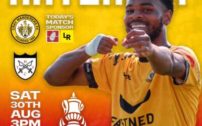 Cray Wanderers 2 Hanwell Town 2 – FA Cup 1QR – Saturday 30th August – Match Report