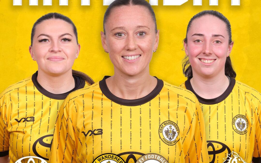 Cray Wanderers Women vs Bromley FC Women – PSF – Sunday 10th August, 3 pm