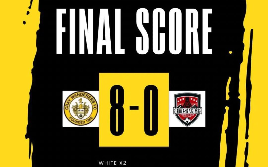 Cray Wanderers Women 8 Betteshanger Welfare Women 0 – SECWFL Premier – 28/9/25 – Match Report with Charlie Bradford