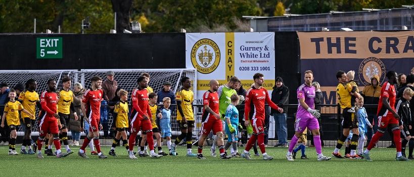 Cray Wanderers 0 Dartford 2 – Isthmian Premier – Saturday 25th October – Match Report