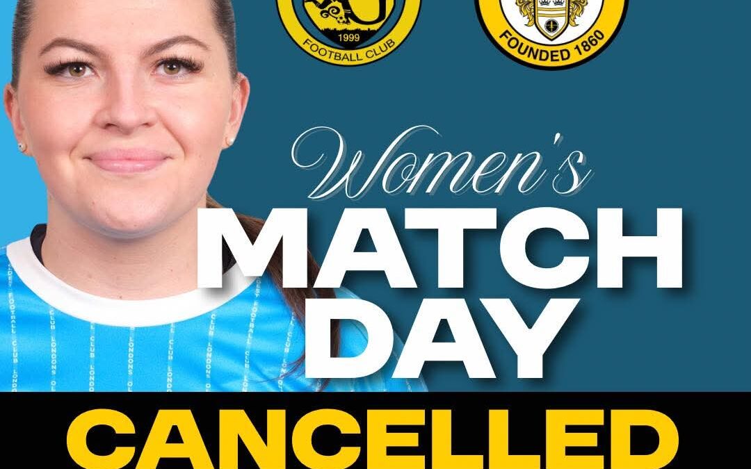 Gravesham Women & Girls vs Cray Wanderers Women – KCC/Plate – 16/11/25 – Match Postponed