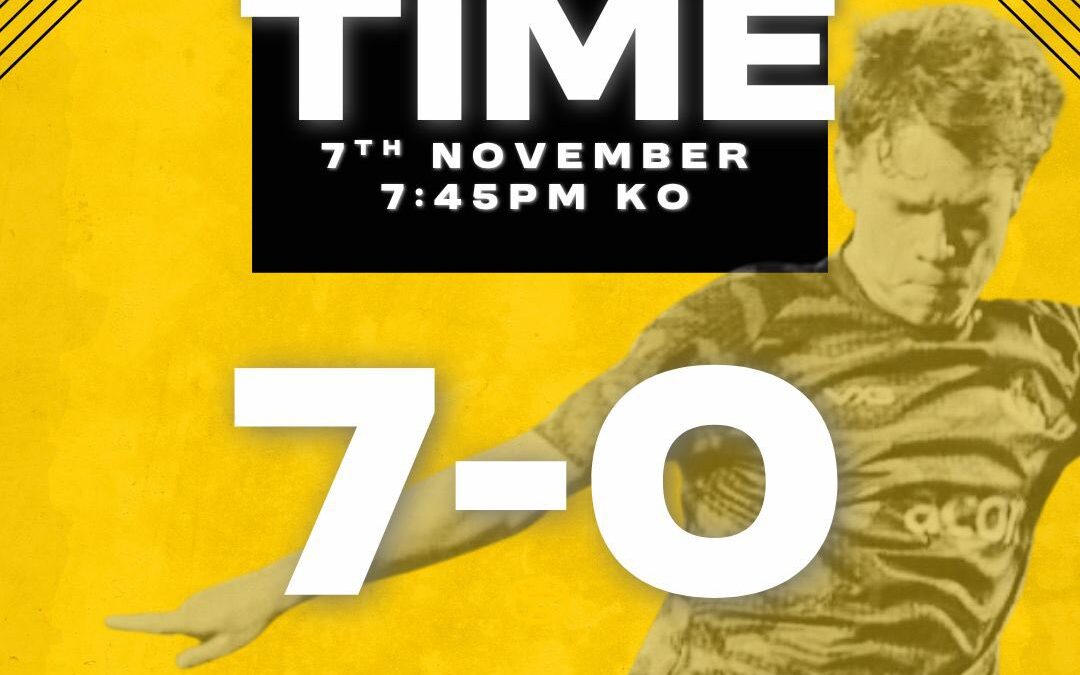 Cray Wanderers U23s 7 Rusthall U23s 0 – SCEFL Development League West – 7/11/25