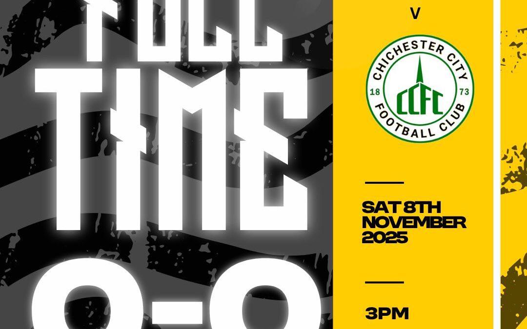 Cray Wanderers 0 Chichester City 0 – Isthmian Premier – Saturday 8th November – Match Report
