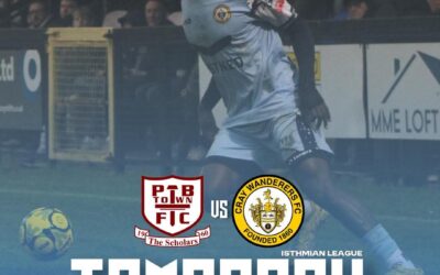 Potters Bar Town vs Cray Wanderers – Isthmian Premier – Saturday 6th December, 3 pm – Match Preview & Directions