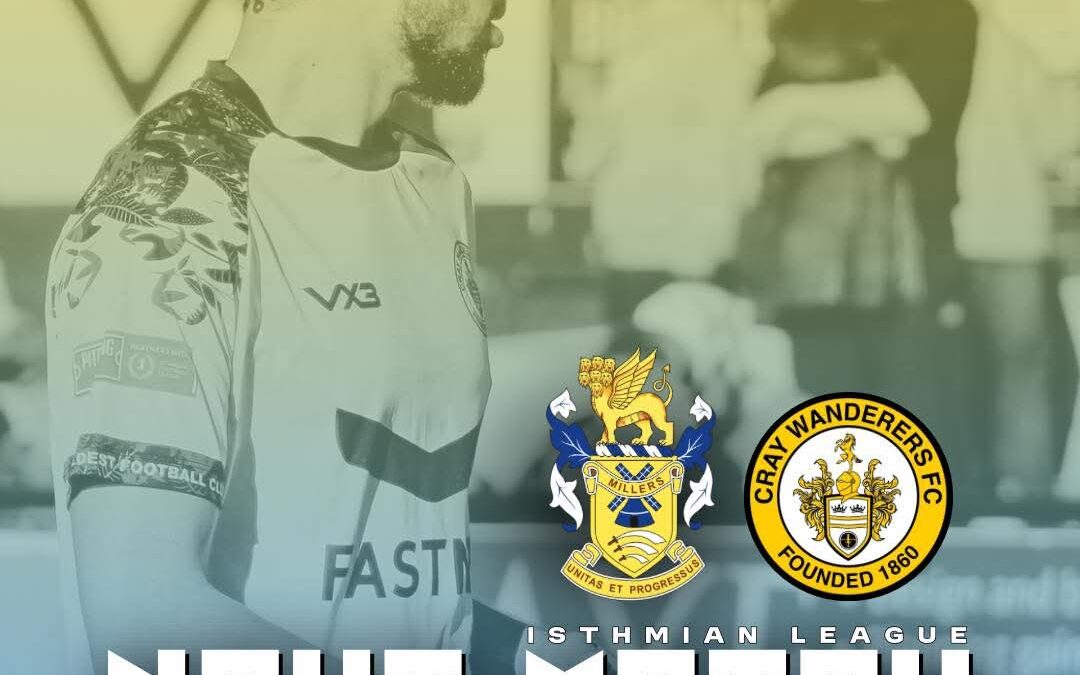 Aveley vs Cray Wanderers – Isthmian Premier – Saturday 28th March, 3 pm – Match Preview & Admission/Directions