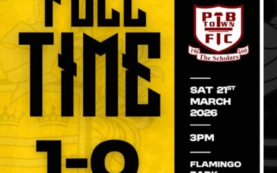 Cray Wanderers 1 Potters Bar Town 0 – Isthmian Premier – Saturday 21st March – Match Report