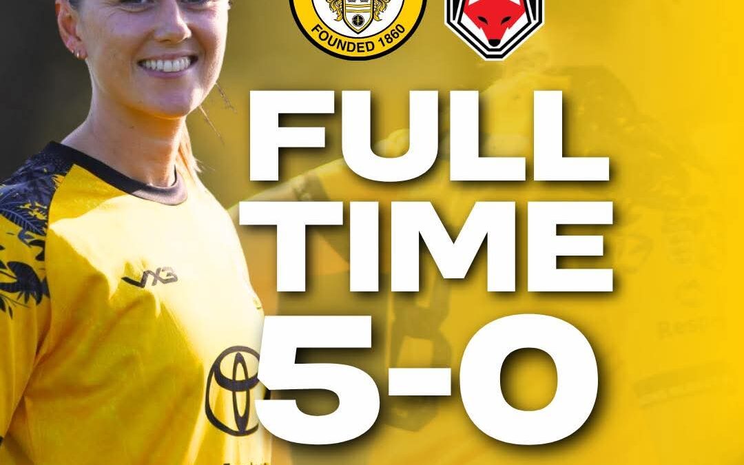 Cray Wanderers Women 5 Chislehurst Glebe Women 0 – SECWFL Premier – Sunday 26th April.
