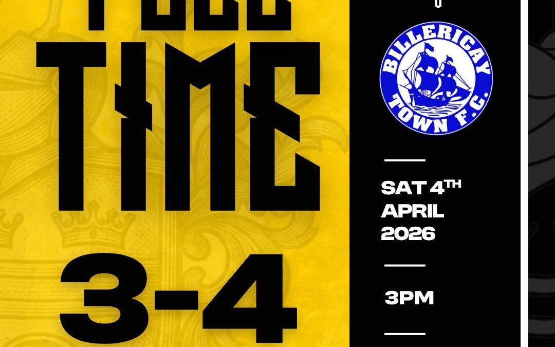 Cray Wanderers 3 Billericay Town 4 – Isthmian Premier – Saturday 4th April – Match Report