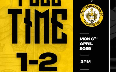 Cray Valley PM 1 Cray Wanderers 2 – Isthmian Premier – Monday 6th April – Match Report